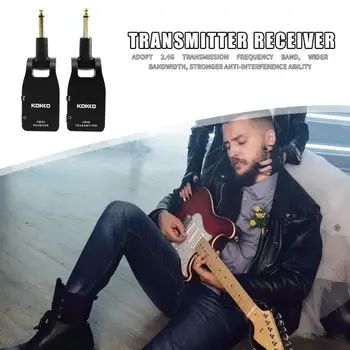 Guitar Wireless System 2.4GHz 280 Degree Rotation USB Rechargeable Transmitter Receiver for Musical Instrument Parts
Guitar Wireless System 2.4GHz 280 Degree Rotation USB Rechargeable Transmitter Receiver for Musical Instrument Parts