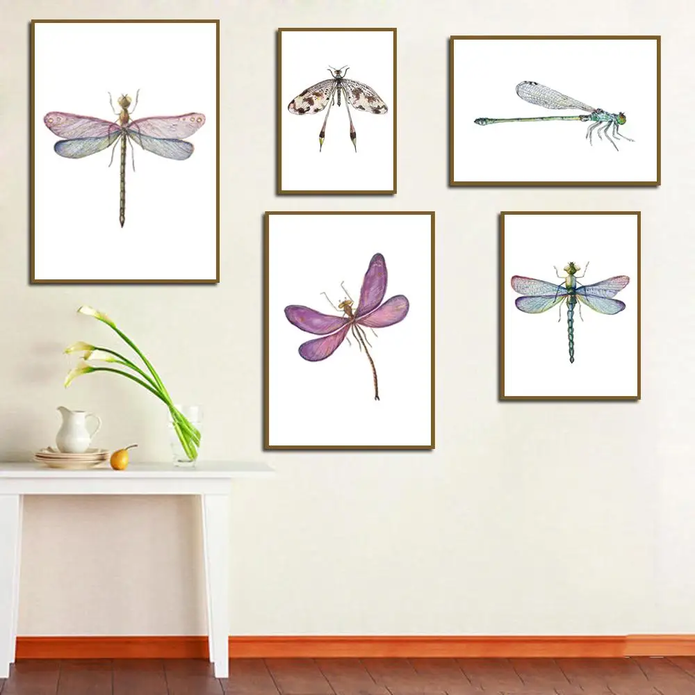 Colorful Dragonfly Insect Wall Art Canvas Painting Nordic Posters And Prints Animals Pictures For Living Room Kids Room Decor
Colorful Dragonfly Insect Wall Art Canvas Painting Nordic Posters And Prints Animals Pictures For Living Room Kids Room Decor
