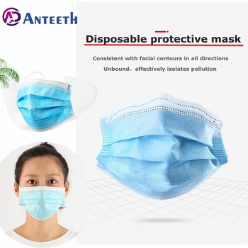 In stock 50 pcs of disposable Face masks protective masks anti-virus fog dust-proof non-woven melt-blown three-layer masks
In stock 50 pcs of disposable Face masks protective masks anti-virus fog dust-proof non-woven melt-blown three-layer masks