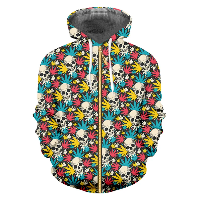 IFPD EU Size 3D Zipper Hoodies Skull Sweatshirt Men Anime Colorful Maple Leaf Sweatshirt Print Casual Hip Hop Pullover Drop Ship
IFPD EU Size 3D Zipper Hoodies Skull Sweatshirt Men Anime Colorful Maple Leaf Sweatshirt Print Casual Hip Hop Pullover Drop Ship