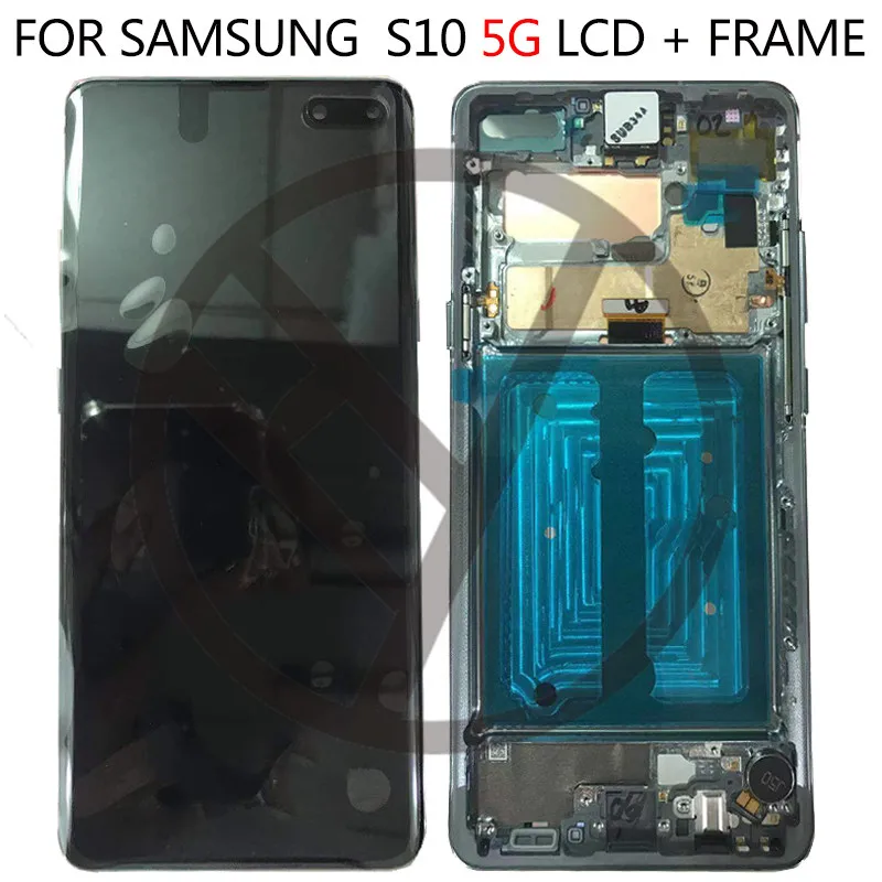 Black Silver 6.7" AMOLED For SAMSUNG S10 5G LCD G977N Display SM-G977U Touch Screen Digitizer For SAMSUNG Galaxy S10 5G LCD G977
Black Silver 6.7" AMOLED For SAMSUNG S10 5G LCD G977N Display SM-G977U Touch Screen Digitizer For SAMSUNG Galaxy S10 5G LCD G977