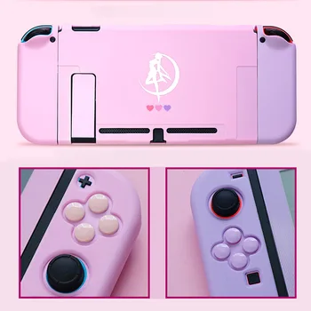 Pink Purple Switch Shell PC Hard Cover Shell NS Game Console Back Cover Grip Box Protective Case For Nintendo Switch Accessories
Pink Purple Switch Shell PC Hard Cover Shell NS Game Console Back Cover Grip Box Protective Case For Nintendo Switch Accessories