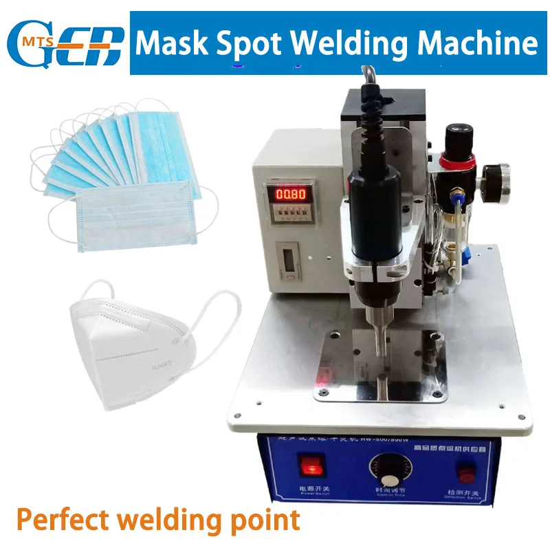 High Speed Automatic Face Mask Ultrasonic Spot Welding Machine Small Size Face Mask Welding
High Speed Automatic Face Mask Ultrasonic Spot Welding Machine Small Size Face Mask Welding