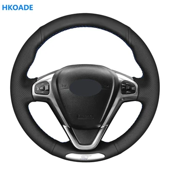 Hand-stitched Black Stylish Non-slip Artificial Leather Car Steering Wheel Cover for Ford Fiesta ST2018 2017 2016 2015 2014 2013
Hand-stitched Black Stylish Non-slip Artificial Leather Car Steering Wheel Cover for Ford Fiesta ST2018 2017 2016 2015 2014 2013