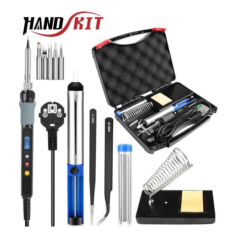 80W Digital Electric Soldering Iron110V/220V EU 80W Digital Electric Soldering Iron110V/220V EU