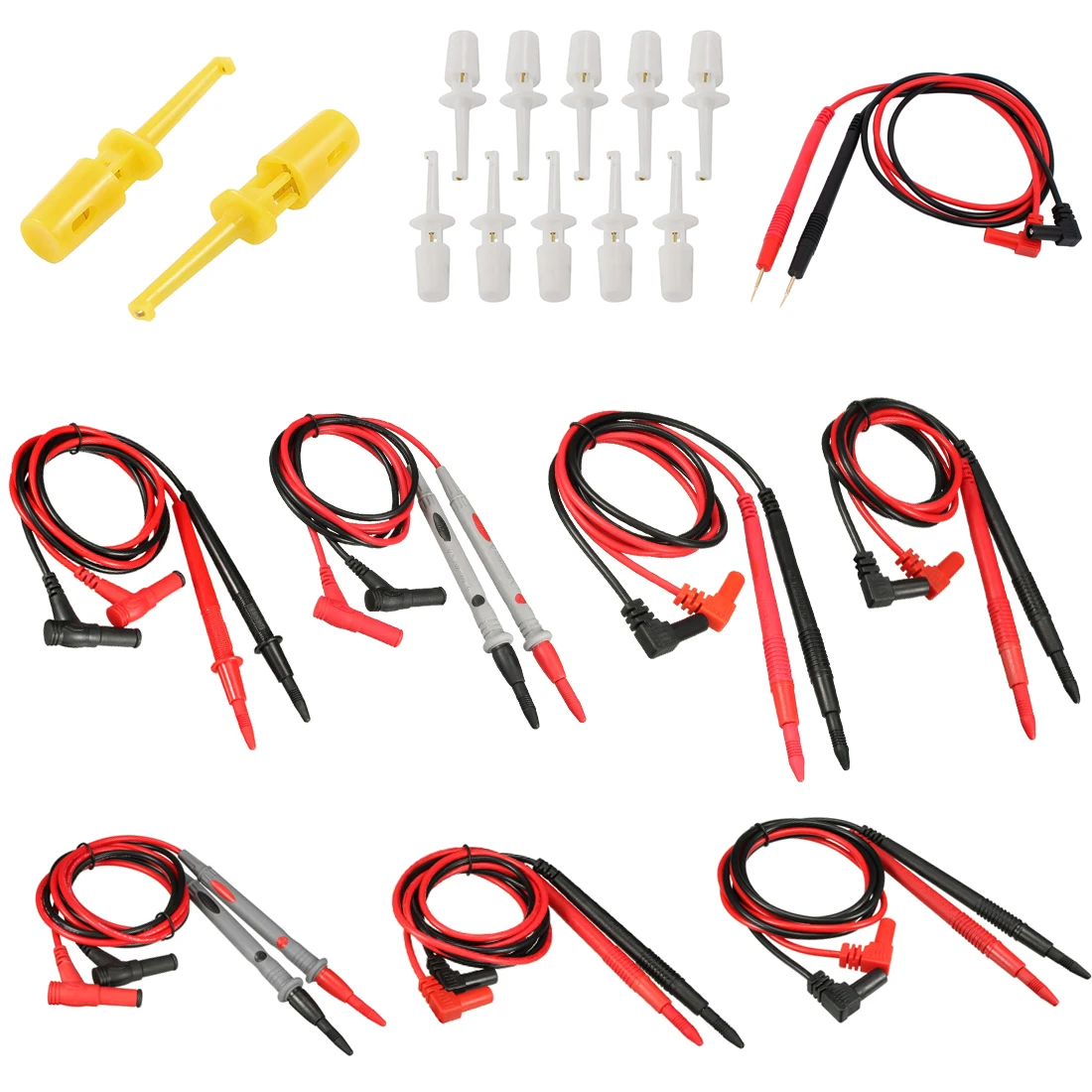 uxcell 2/4pcs 31.5-43.3 inch Test Leads Probe for Digital Multimeters Oscillometer 1000V 10A/20A 4mm Banana Plug Ultra Sharp
uxcell 2/4pcs 31.5-43.3 inch Test Leads Probe for Digital Multimeters Oscillometer 1000V 10A/20A 4mm Banana Plug Ultra Sharp