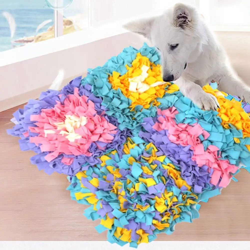 Dog Sniffing Snuffling Training Mat Foraging Food Slow Feeding Pad Pet Blanket HOT SALES
Dog Sniffing Snuffling Training Mat Foraging Food Slow Feeding Pad Pet Blanket HOT SALES