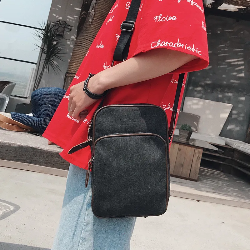 Cloth Bag Men's Bag Multi-functional Sail Origional Shoulder Bag Casual Oblique Bag Outdoor Men-Style 10 Inches Men's Pull
Cloth Bag Men's Bag Multi-functional Sail Origional Shoulder Bag Casual Oblique Bag Outdoor Men-Style 10 Inches Men's Pull