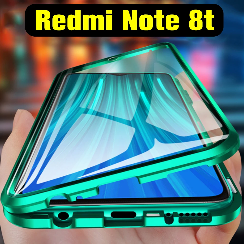 Чехол для Redmi Note 8 T 360 двусторонние стеклянные Чехлы накладные чехлы Xiaomi Red mi Note8T