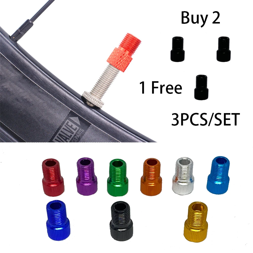 3PCS French Valve Conversion Head Aluminum Alloy Valve Conversion Head Automobile Universal Tire Valve Conversion Head
3PCS French Valve Conversion Head Aluminum Alloy Valve Conversion Head Automobile Universal Tire Valve Conversion Head