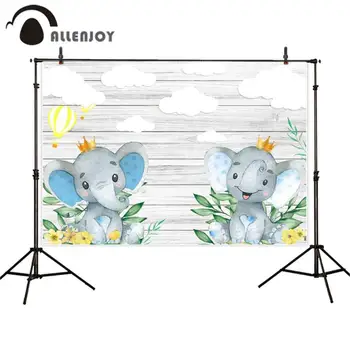 Allenjoy Elephant Party Backgrounds Wooden Floor Flowers Cloud Helium Balloon Activity Banners Baby Birthday Event Supplies
Allenjoy Elephant Party Backgrounds Wooden Floor Flowers Cloud Helium Balloon Activity Banners Baby Birthday Event Supplies