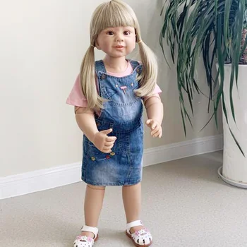 NPK Huge doll 87CM Masterpiece big Reborn toddler girl doll high quality hard vinyl body ball jointed doll gift toys 
NPK Huge doll 87CM Masterpiece big Reborn toddler girl doll high quality hard vinyl body ball jointed doll gift toys