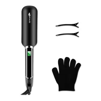Titanium Hair Straighteners RM-83 Adjustable Temperature with Digital LCD Display 100-240V 30's Heat Up Professional
Titanium Hair Straighteners RM-83 Adjustable Temperature with Digital LCD Display 100-240V 30's Heat Up Professional