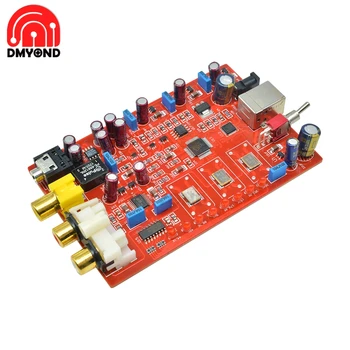 XMOS+PCM5102+TDA1308 Decoder Board Support 32bit 384K 5V with Switch XMOS USB Decoder Board USB in Coaxial RCA Headphone Output
XMOS+PCM5102+TDA1308 Decoder Board Support 32bit 384K 5V with Switch XMOS USB Decoder Board USB in Coaxial RCA Headphone Output