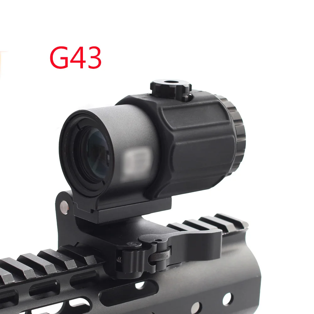 Magorui Tactical G43 3x Magnifier Scope Sight with Switch to Side STS QD Mount Fit for 20mm rail Rifle Gun Hunting accessories
Magorui Tactical G43 3x Magnifier Scope Sight with Switch to Side STS QD Mount Fit for 20mm rail Rifle Gun Hunting accessories