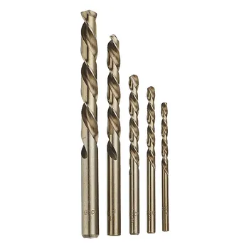 5pcs 4-10mm HSS M35 Cobalt Twist Drill Bit 4/5/6/8/10mm for Metal Stainless Steel Aluminium Copper