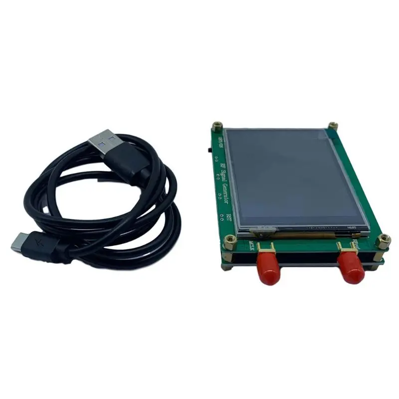 ADF4351 RF Signal Source Generator Wave Point Frequency Sweep Contact Screen LCD Display Control
ADF4351 RF Signal Source Generator Wave Point Frequency Sweep Contact Screen LCD Display Control