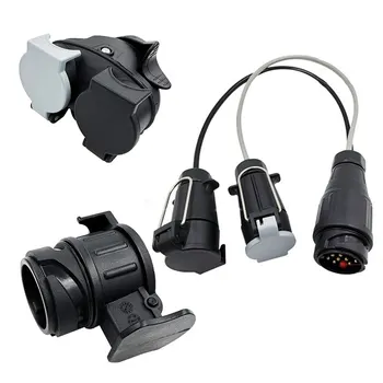 Universal Trailer linker socket adapter converter Portable EV Plug Type 2 Plug 16A electrical car connector
Universal Trailer linker socket adapter converter Portable EV Plug Type 2 Plug 16A electrical car connector