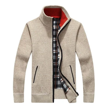 Men's New Fashion Brand Warm Zipper Cardigan Jacket Sweater Slim Long-sleeved Solid Color Regular Turtleneck Sweater For Men
Men's New Fashion Brand Warm Zipper Cardigan Jacket Sweater Slim Long-sleeved Solid Color Regular Turtleneck Sweater For Men