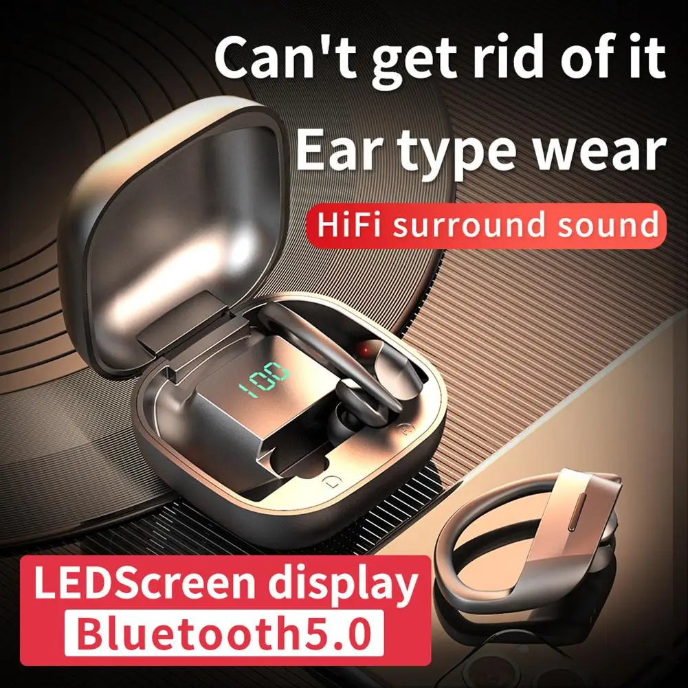 Bluetooth Earphone TWS Wireless Headphones Headsets earbuds With Microphone Sports waterproof Charging Box Digital display
Bluetooth Earphone TWS Wireless Headphones Headsets earbuds With Microphone Sports waterproof Charging Box Digital display