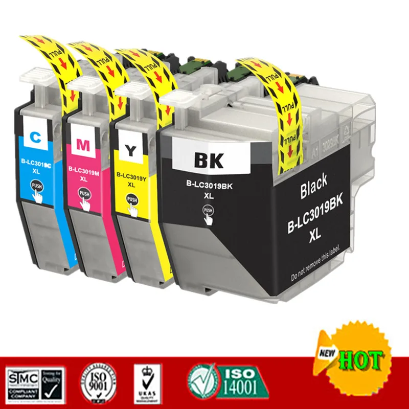 New Compatible Ink Cartridge for LC3019 XXL Compatible For Brother MFC-J5330DW MFC-J6530DW MFC-J6730DW MFC-J6930DW Prtiner
New Compatible Ink Cartridge for LC3019 XXL Compatible For Brother MFC-J5330DW MFC-J6530DW MFC-J6730DW MFC-J6930DW Prtiner