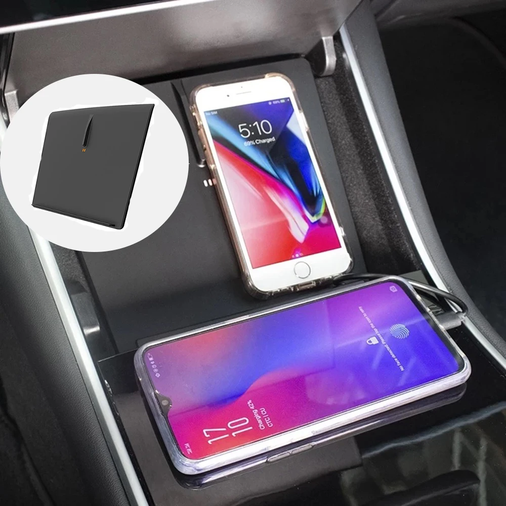 1 Pcs Modification Accessories Car Wireless Charger Charging Board Mobile Phone Fast Charging For Tesla Model3/Model Y
1 Pcs Modification Accessories Car Wireless Charger Charging Board Mobile Phone Fast Charging For Tesla Model3/Model Y