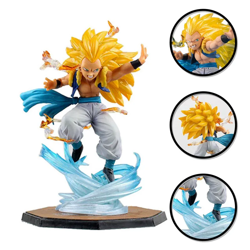 Аниме модель Фигурка готенкс Son Goku аниме игрушка-персонаж кукла из ПВХ настольное