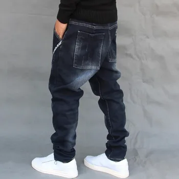 Plus Size 42 Mens Drop Crotch Harem Pants Baggy Jeans Skateboard Denim Cross Pants High Street Casual Cowboy Long Trousers Jeans
Plus Size 42 Mens Drop Crotch Harem Pants Baggy Jeans Skateboard Denim Cross Pants High Street Casual Cowboy Long Trousers Jeans