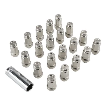 Car Wheel 12*1.5 Lug Nuts Set of 20 T304 Stainless Steel Replacement Wheel For Mazda 3 Sport GS Hatchback 4-Door 2.0 2.5L
Car Wheel 12*1.5 Lug Nuts Set of 20 T304 Stainless Steel Replacement Wheel For Mazda 3 Sport GS Hatchback 4-Door 2.0 2.5L