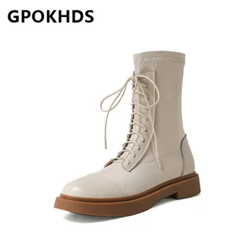 GPOKHDS 2021 women Ankle boots Cow leather Winter short plush Round Toe Zipper Low heels female Riding boots size 40
GPOKHDS 2021 women Ankle boots Cow leather Winter short plush Round Toe Zipper Low heels female Riding boots size 40
