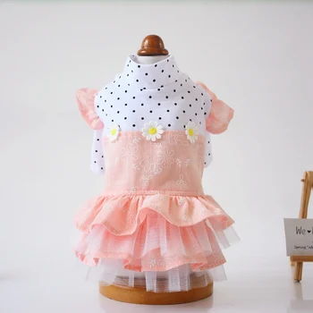 Pet Dress Cotton Floral Lady Pleated Skirt Fashion Spring And Summer Dog Dress
Pet Dress Cotton Floral Lady Pleated Skirt Fashion Spring And Summer Dog Dress