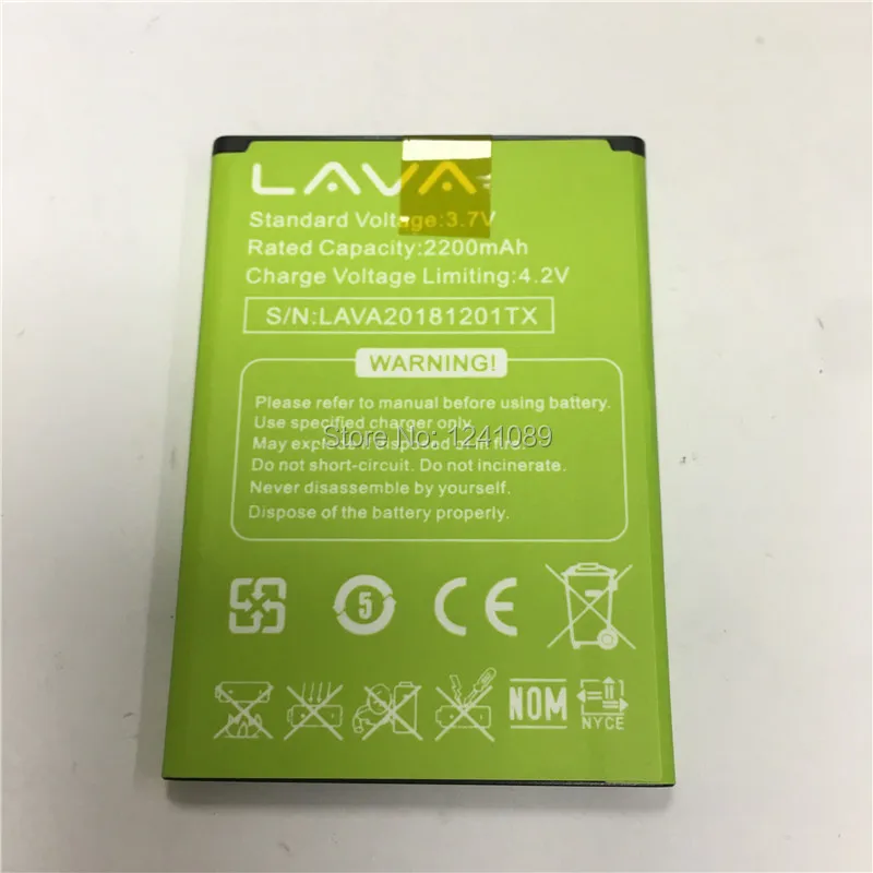Mobile phone battery for LAVA 2200mAh Long standby time High capacity | Мобильные телефоны и аксессуары