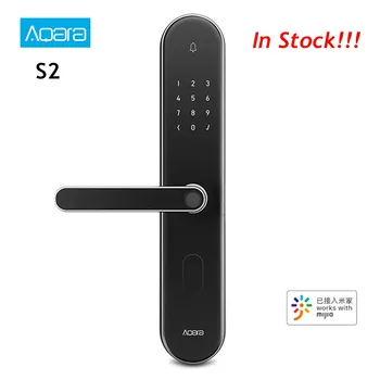 Aqara S2 Smart Door Lock Fingerprint Password Keyless Lock Smart Linkage Work With Mijia App For Smart Home
Aqara S2 Smart Door Lock Fingerprint Password Keyless Lock Smart Linkage Work With Mijia App For Smart Home