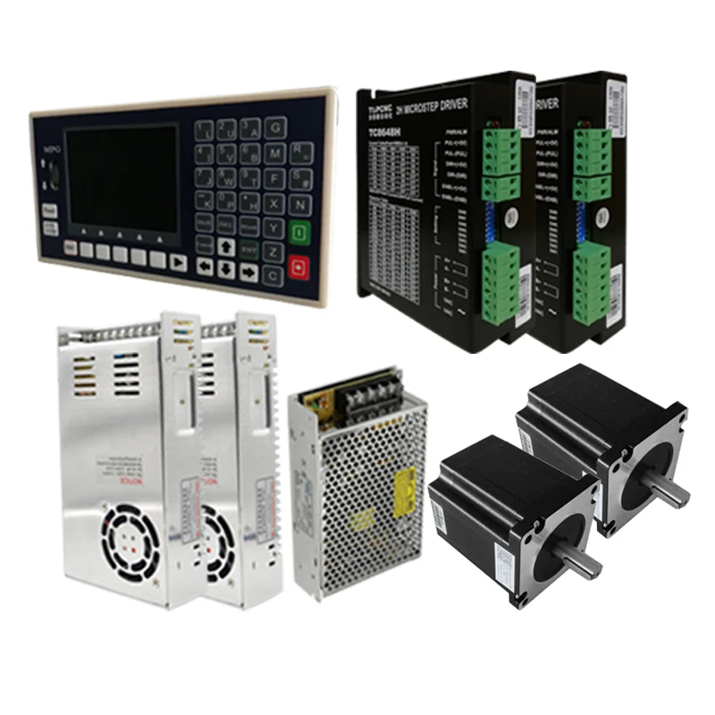 2 axis CNC controller kits 8.5n.m stepper motor 7.2A stepper driver for cutting, packing, welding, feeding, punching, drilling
2 axis CNC controller kits 8.5n.m stepper motor 7.2A stepper driver for cutting, packing, welding, feeding, punching, drilling
