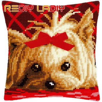 Cross Stitch Cushion Border Collie Make Your Own Pillow DIY Chunky Cross Stitch Kits Pre-Printed Canvas Acrylic Yarn Pillow Case
Cross Stitch Cushion Border Collie Make Your Own Pillow DIY Chunky Cross Stitch Kits Pre-Printed Canvas Acrylic Yarn Pillow Case