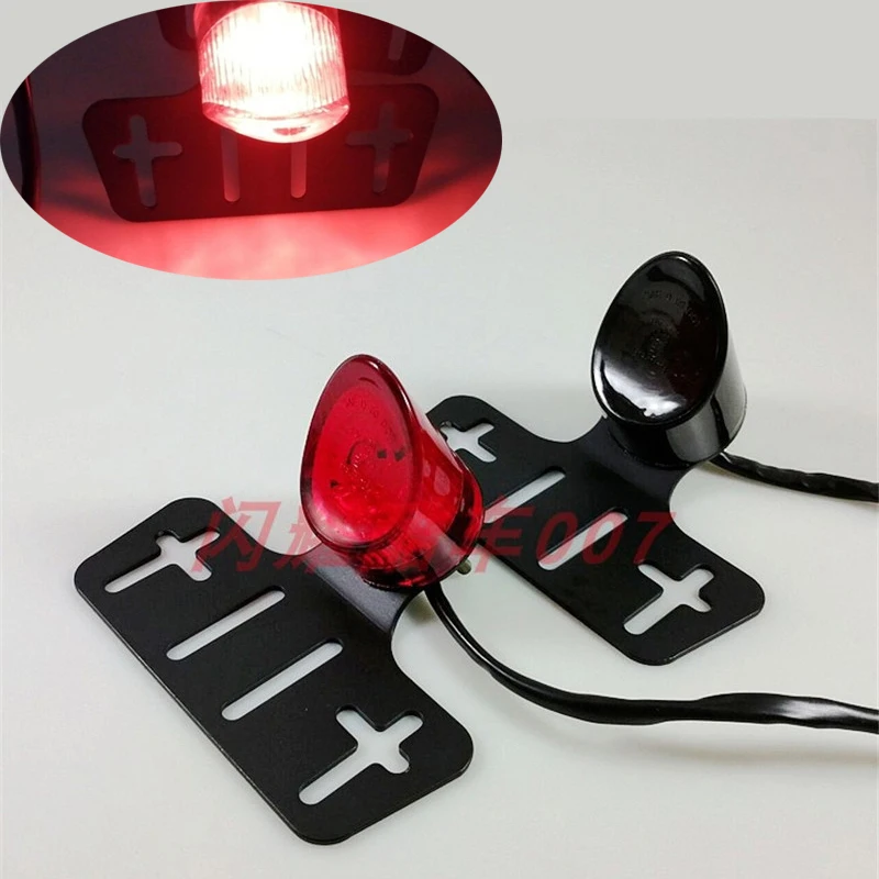 retro cafe racer moto tail light with bracket for honda harley CG GN125 LED with license holder chopper motorcycle brake light
retro cafe racer moto tail light with bracket for honda harley CG GN125 LED with license holder chopper motorcycle brake light