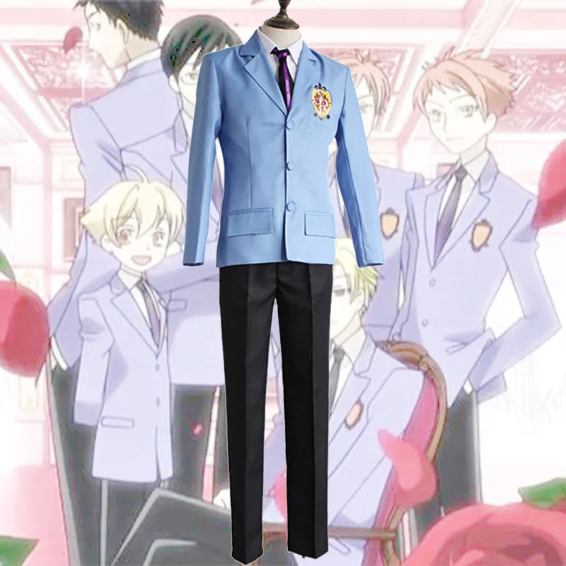 Hot Anime Ouran High School Host Club Fujioka Haruhi La Parure Jacket Coat School Uniform Outfit Cosplay Costumes
Hot Anime Ouran High School Host Club Fujioka Haruhi La Parure Jacket Coat School Uniform Outfit Cosplay Costumes