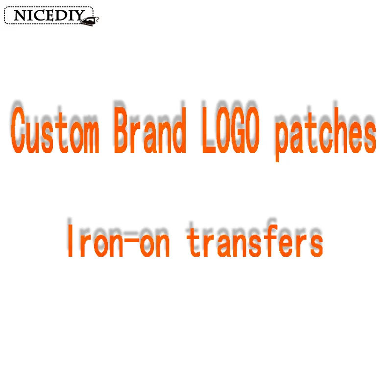 Nicediy Custom Brand LOGO Patches Heat Transfer Vinyl Sticker applique on clothes Iron On Transfers For Clothes Stripe Washable
Nicediy Custom Brand LOGO Patches Heat Transfer Vinyl Sticker applique on clothes Iron On Transfers For Clothes Stripe Washable