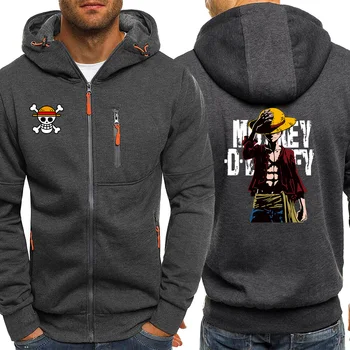One Piece Sportswear Men Hoodie Autumn 2019 New Casual Jacket Zipper Cartoon Luffy Sweatshirts Long Sleeve Coat Fleece Hoody 
One Piece Sportswear Men Hoodie Autumn 2019 New Casual Jacket Zipper Cartoon Luffy Sweatshirts Long Sleeve Coat Fleece Hoody