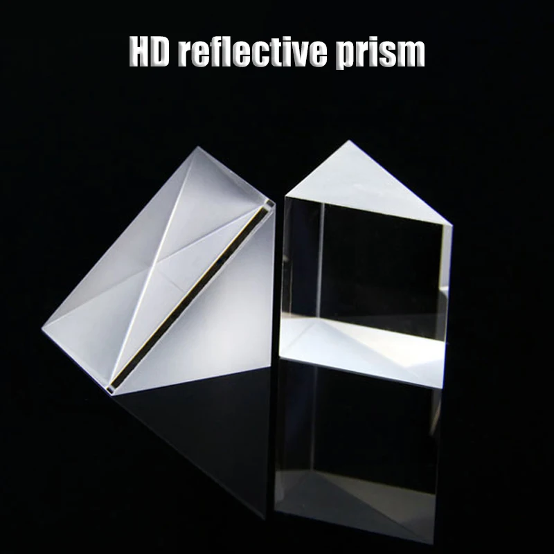 Optical Glass Prisms Crystal Triangular Prism Right Angle Isosceles Prisms for Lens Optical K9 Testing Instrument 10*10*10mm
Optical Glass Prisms Crystal Triangular Prism Right Angle Isosceles Prisms for Lens Optical K9 Testing Instrument 10*10*10mm