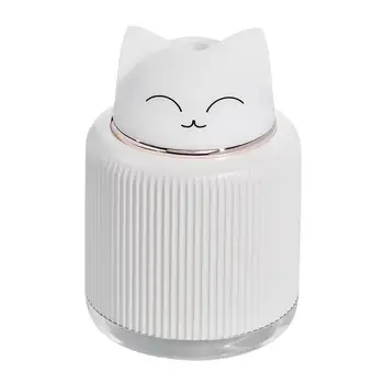 300ml Cat Air Humidifier Aroma Essential Oil Diffuser USB Fogger Mist Maker with LED Night Light for Home Car
300ml Cat Air Humidifier Aroma Essential Oil Diffuser USB Fogger Mist Maker with LED Night Light for Home Car