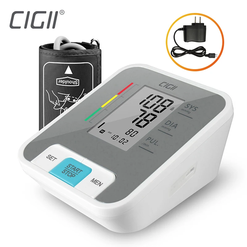Бытовой тонометр CIGII с ЖК экраном портативный монитор давления 1 шт.|upper arm blood