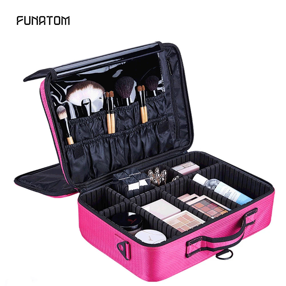 New Upgrade Large Capacity Cosmetic Bag Hot-selling Professinal Women Travel Makeup Case
New Upgrade Large Capacity Cosmetic Bag Hot-selling Professinal Women Travel Makeup Case