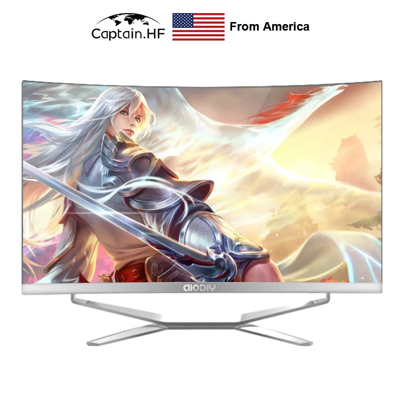 US Captain Fast PC Desktop 24 inch 16G RAM 1T SSD Ultrathin Curved Surface All-in-One Computer for Office and Home
US Captain Fast PC Desktop 24 inch 16G RAM 1T SSD Ultrathin Curved Surface All-in-One Computer for Office and Home