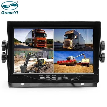 GreenYi 800 * 480 7" Car Parking Monitor With 4CH Video input Quad Split Screen For Bus Truck Caravan Vans Video Monitors
GreenYi 800 * 480 7" Car Parking Monitor With 4CH Video input Quad Split Screen For Bus Truck Caravan Vans Video Monitors