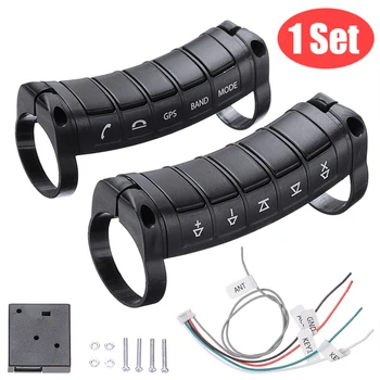 Universal Car Steering Wheel Controller Wireless Multi-function Button Remote Control Navigation Car Styling Auto Replacement
Universal Car Steering Wheel Controller Wireless Multi-function Button Remote Control Navigation Car Styling Auto Replacement