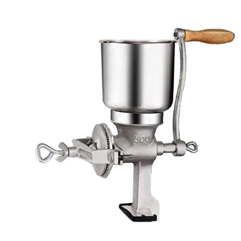 Manual Grain Grinder Hand Crank Mill Stainless Steel Home Kitchen Grinding Tool for Coffee Corn Rice Soybean | Дом и сад