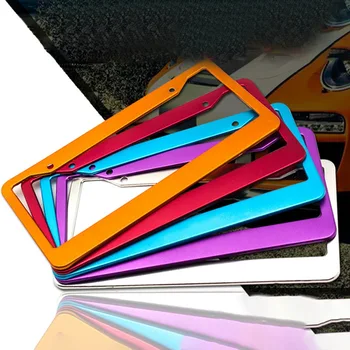 1Pcs Universal Aluminum Car Styling License Plate Frame Power Racing Fra Tag Holder License USA Car Accessary
1Pcs Universal Aluminum Car Styling License Plate Frame Power Racing Fra Tag Holder License USA Car Accessary