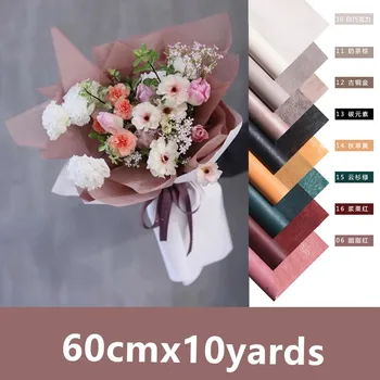 60cm 10yards Non-woven paper Tissue paper Solid color Flower wrapping paper Roll Valentine's Day Gift Pamking Papers
60cm 10yards Non-woven paper Tissue paper Solid color Flower wrapping paper Roll Valentine's Day Gift Pamking Papers