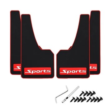 4Pcs Universal Mud Flaps Mudguards Splash Guards Fender for All Car SUV Truck Toyota Honda Ford-BMW-Mercedes- 
4Pcs Universal Mud Flaps Mudguards Splash Guards Fender for All Car SUV Truck Toyota Honda Ford-BMW-Mercedes-